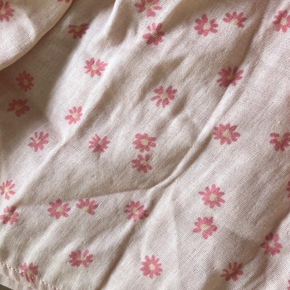 Rylee + cru Sisley pink floral dress girls 8-9 years nwt bohemian ruffles - Picture 2 of 5